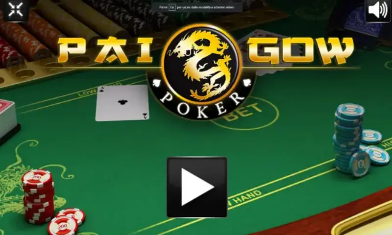 Pai Gow Poker - Tựa game được yêu thích hàng đầu hiện nay