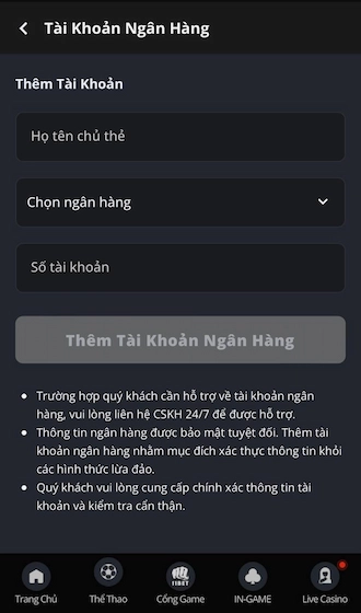 Rút Tiền Bằng Ngân Hàng